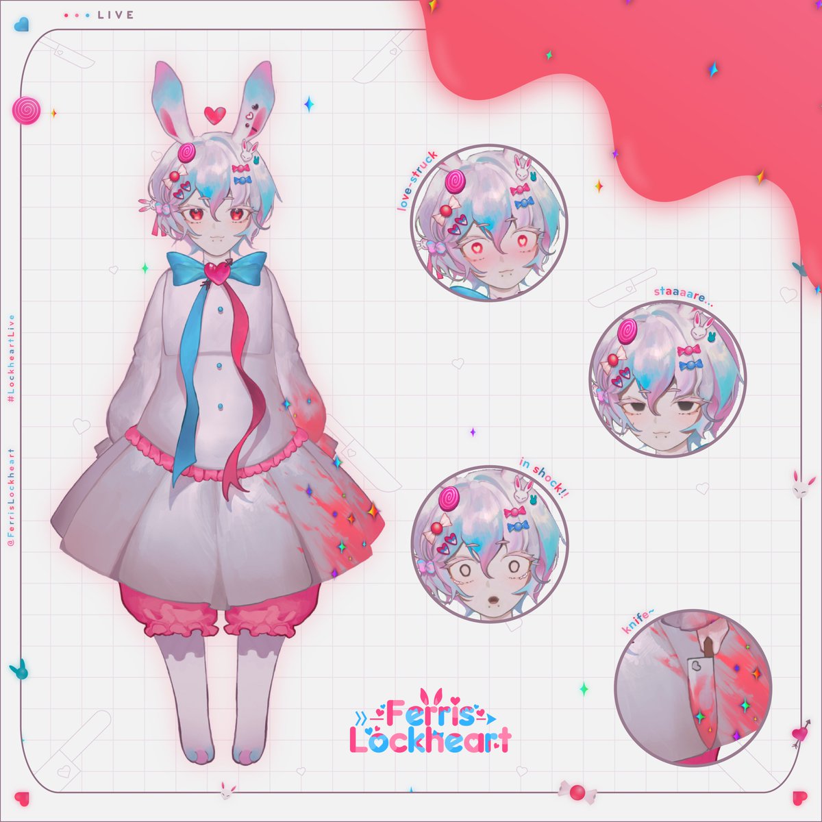 Ferris Lockheart 🐇🫀🔪 ENVtuber tweet media