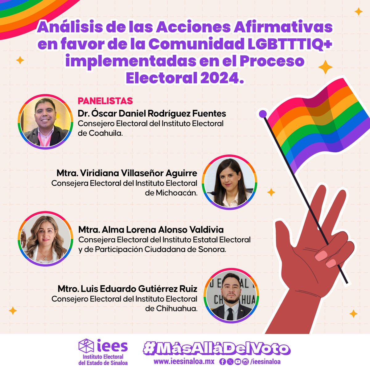 Amigues, el próximo 8 de agosto estaremos en el <a href="/IEESINALOA/">IEES</a> hablando sobre los resultados de las #AccionesAfirmativas en este proceso electoral. Acompañanos!!! <a href="/almaalonso19/">Alma Alonso</a>, <a href="/ViriVillasenor/">Viridiana Villaseñor Aguirre</a> y <a href="/luiseduardo_gtz/">Luis Gutiérrez</a>