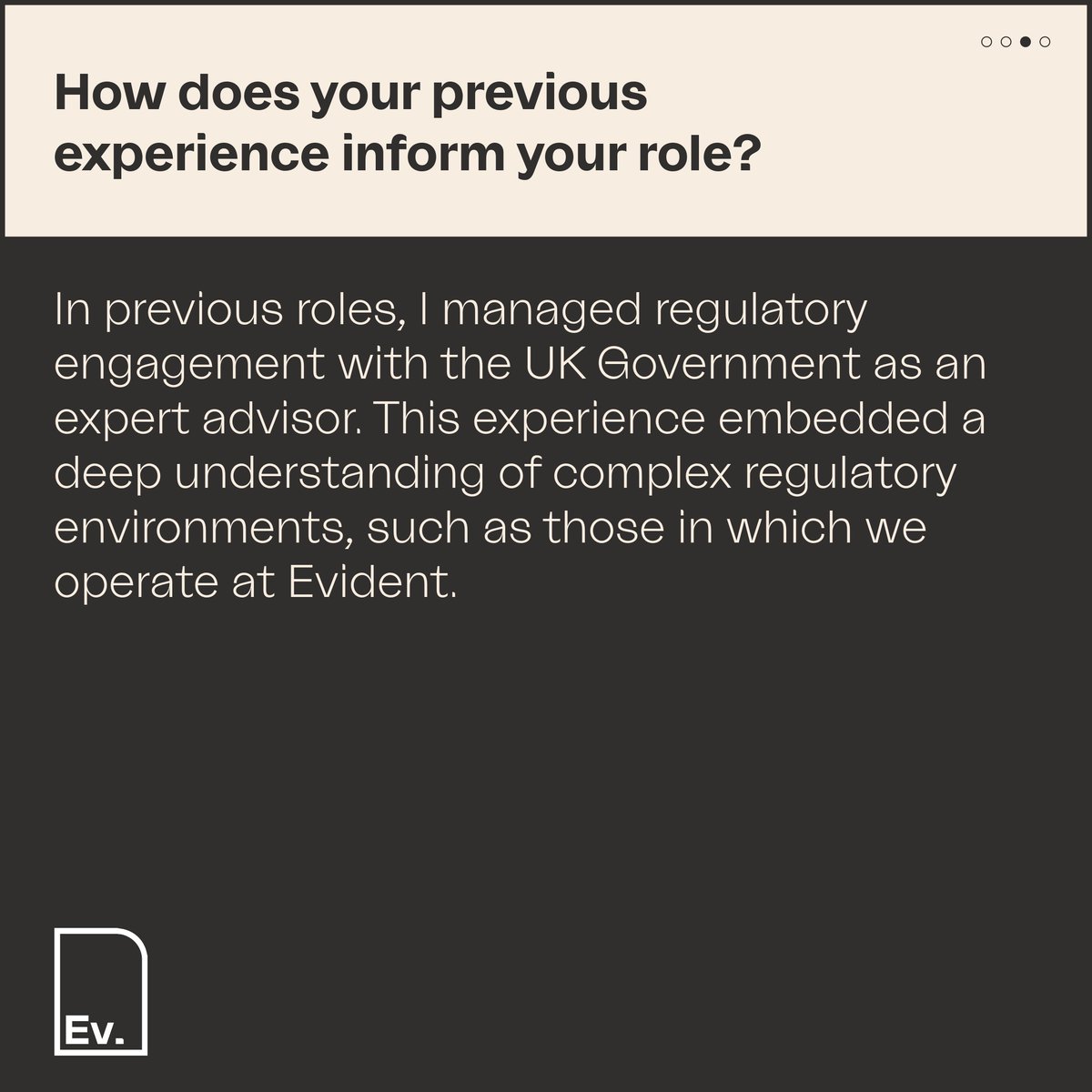 EvidentGlobal's tweet image. John Bennett has joined Evident as Managing Director. 

Find out about John’s responsibilities at Evident and his advice for those looking to launch a career in the green energy sector.

#Evident #GreenJobs #JobsWithPurpose