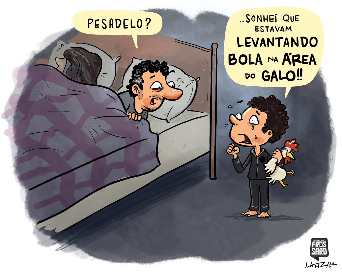 Ô joguinho que ficou entalado na garganta, viu?! 😠

Agora é voltar a vencer no Brasileiro e buscar a classificação em casa!

🖼️: <a href="/brunolanza_art/">Bruno Lanza</a>