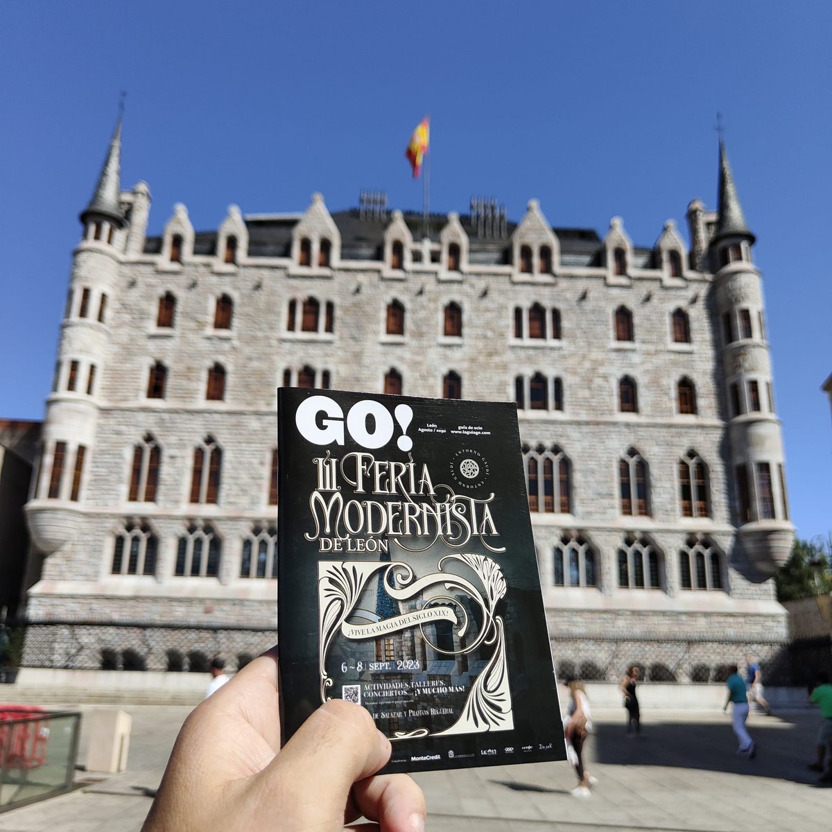 La Go! León 📖📚 #90 agosto 24 
ya está aquí 🦁 Provincia ⬇️ 
Ocio y Cultura linktr.ee/guiagoleon