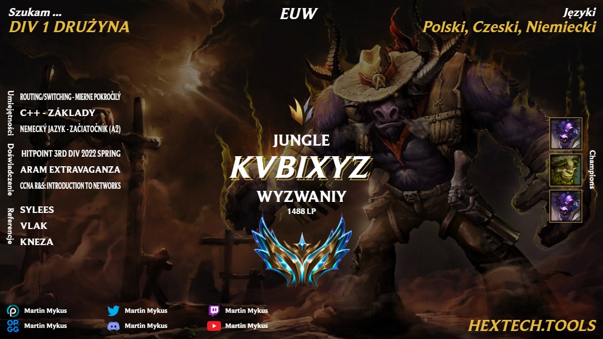 Split powoli, ale nieuchronnie dobiega końca. Mogę szukać okazji do gry. Jestem otwarty na każdą ofertę. Jestem również dostępny na LANy (w razie potrzeby). Jeśli jesteś zainteresowany, nie wahaj się zadawać mi pytań. Doceniam wszelkie polubienia i retweety. Dziękuję :-)