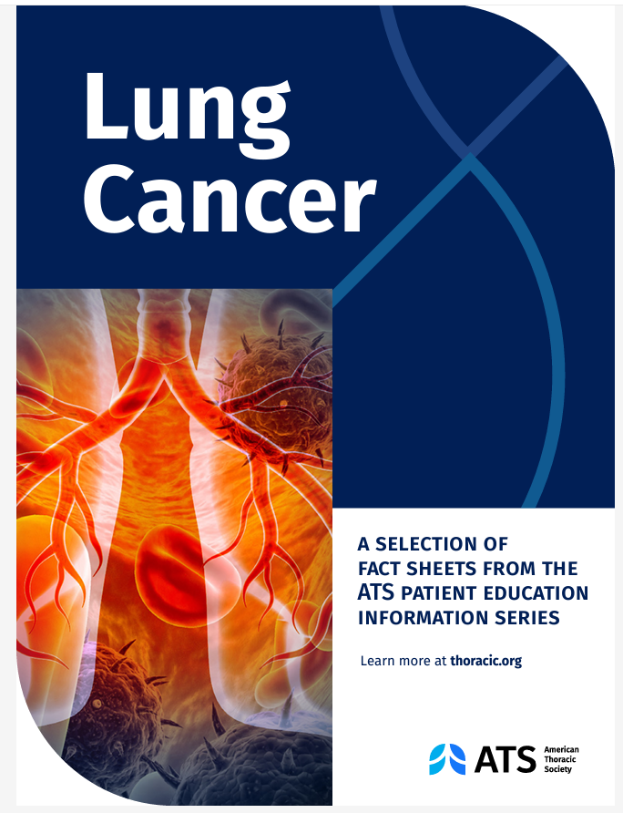 atscommunity's tweet photo. Lung cancer fact sheets and resources are available in a new ATS patient booklet. #wlcd #worldlungcancerday https://t.co/UMxJptEM3b