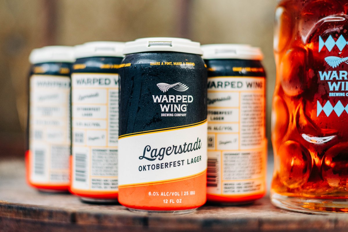 zicke, zacke, zicke, zacke - HOI, HOI, HOI!!

It's officially #Lagerstadt season at #WarpedWing 🍻🇩🇪

Our 1L #Oktoberfest #Steins are available to purchase for a limited time at all locations &amp; for $20, you get a stein to keep filled with your favorite #beer (restrictions apply).