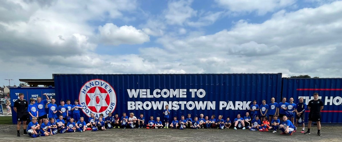 🙌 Hanover FC Summer Camp

🤩 Great fun at our Hanover FC Camp this week.

👏🏼 A big well done to all the players on a brilliant three days, also thanks to Armagh Banbridge Craigavon Council on supporting.