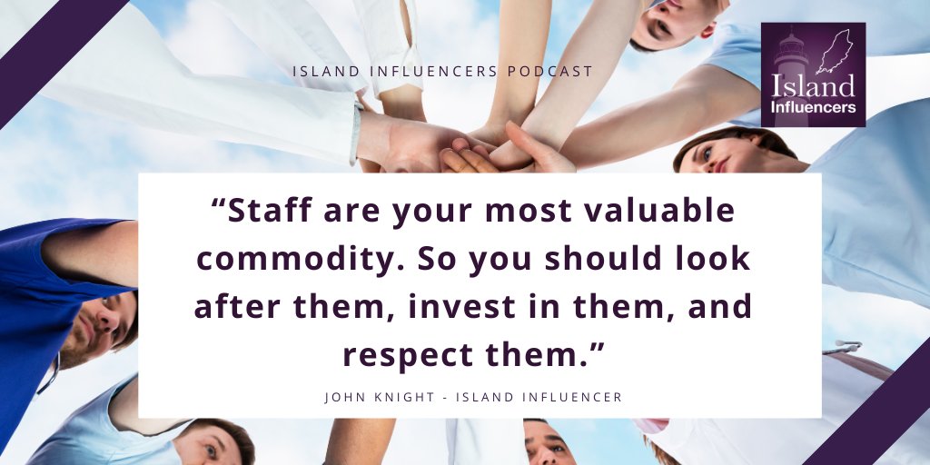 Wise words from #IslandInfluencer 115, John Knight, the CEO of Hospice Isle of Man. Listen to his life story at thorntonfs.com/island-influen… or search #IslandInfluencers on your favourite #podcast app.