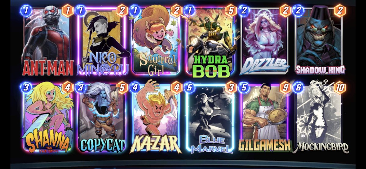 Was able to crack top 10 with my variation to the typical zoo list. Very enjoyable to play and good into many matchups in the current meta. Bob is core.