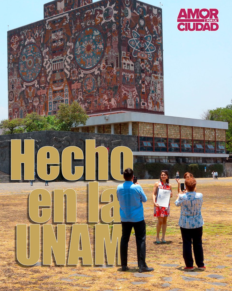 Amorxciudad's tweet photo. Cada logro, cada sueño alcanzado, comienza aquí… 🎓
#CU #Coyoacán
#AmorPorLaCiudad https://t.co/iLPVefvdt2