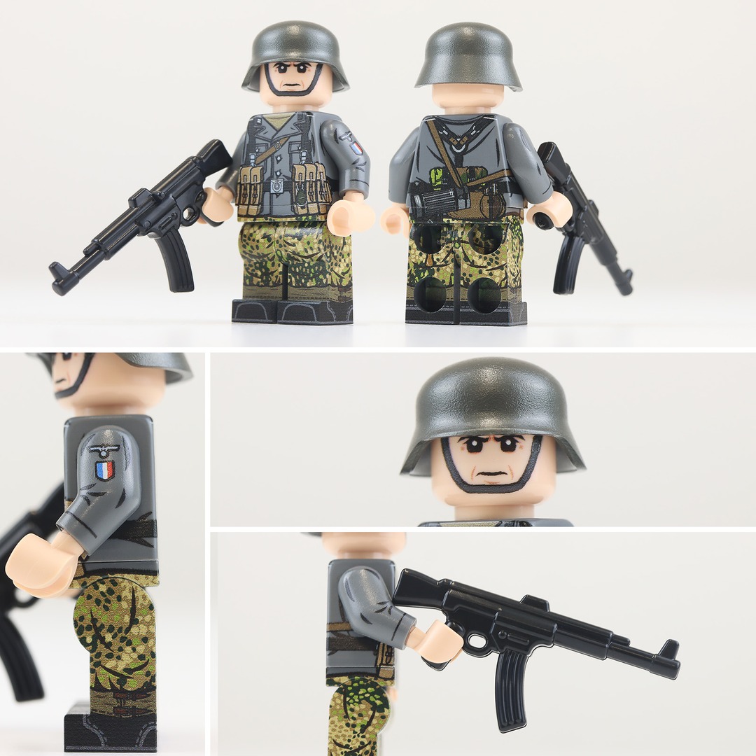 This brand new Waffen Grenadier Brigade of the SS Charlemagne Schütze minifigure will be available for purchase this Friday at 4pm (BST)! It makes a great addition to any WW2 army so be sure to get one for your collection this Friday!
-
#unitedbricks #lego #french #ww2