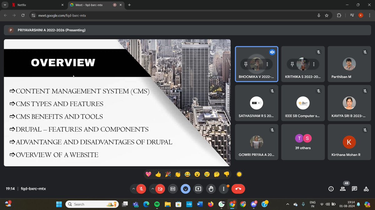 IEEE_CS_SSIT's tweet image. 🎬 Just wrapped up our latest Unveiled series episode on Content Management Systems, focusing on Drupal. Explored the power of Drupal and enhanced web development skills in the insightful episode! 🌐

#Drupal #WebDevelopment #CMS #ieeecsssit #ieee