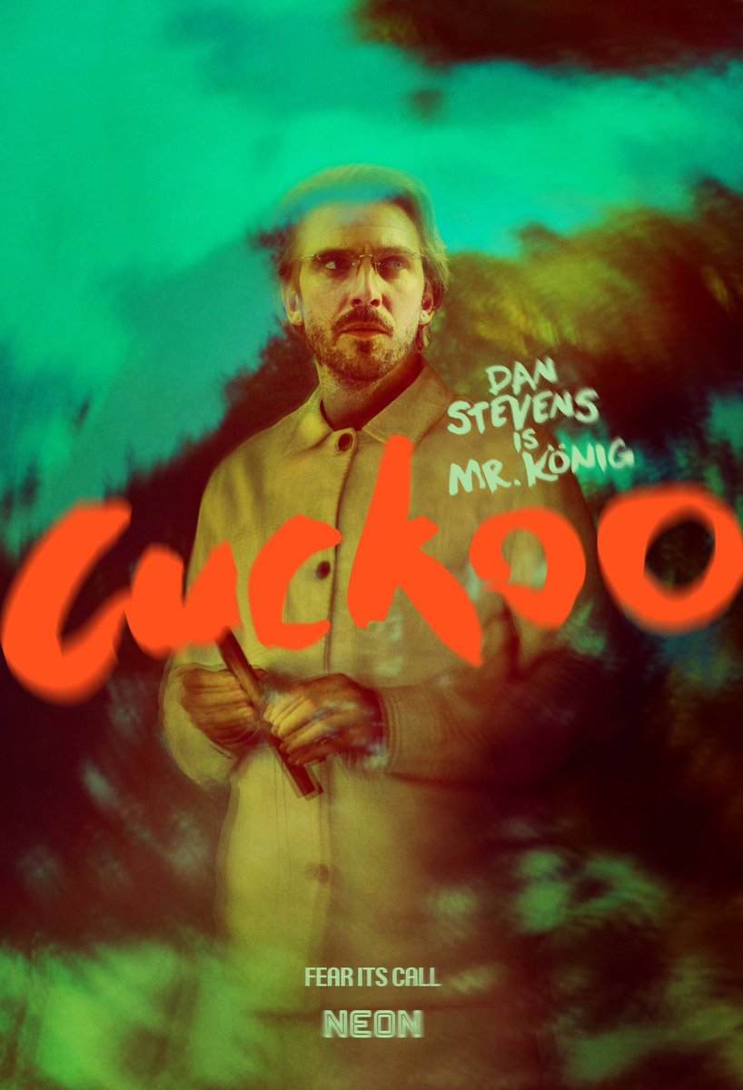 “No one mixes creepiness with wicked comic timing like Dan Stevens.”

Dan Stevens is Mr. König in CUCKOO.