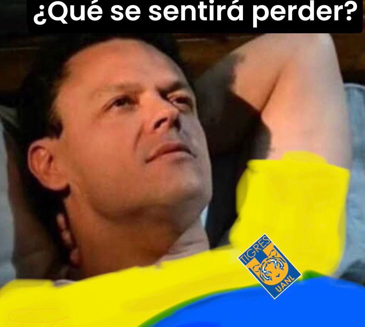 TuPadre5313's tweet photo. Mi vieja y yo andamos bien felices de que su padre @TigresOficial nomas anda ganando y ganando 
Te amo Tigres 🐯👍🏻💙💛😘 https://t.co/qC6EYZOk5z