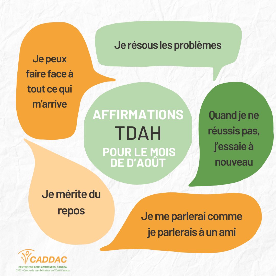 Des affirmations quotidiennes peuvent aider à renforcer l’estime de soi et à améliorer le bien-être émotionnel. Essayez d’inclure ces mots d’encouragement à votre routine quotidienne ce mois-ci!