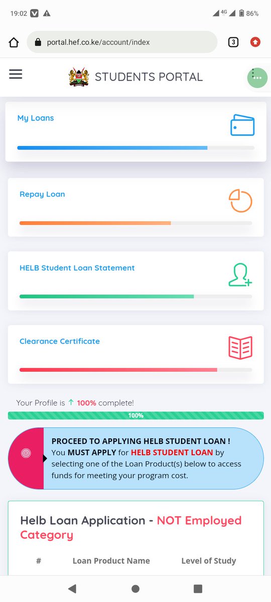 zak_mutai's tweet photo. @HELBpage What could be the problem with my application?! https://t.co/a8ZTVvF7Hg