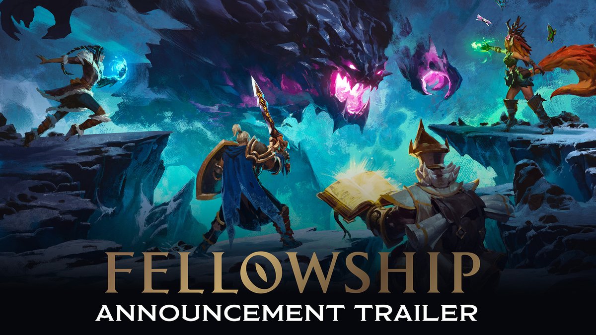Play_Fellowship's tweet image. Announcing Fellowship - the first-ever Multiplayer Online Dungeon Adventure (MODA) game! Developed by Chief Rebel, a new studio in Sweden staffed by industry veterans.  Check out our debut trailer and meet the team! --&amp;gt; youtu.be/BuhVdx9K0Fc