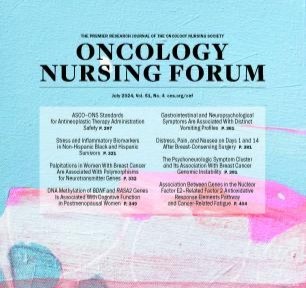 Pitt Nurses are leading the way!  Congrats to our graduate students for serving as the lead author on three articles in the July 2024 Oncology Nursing Forum journal.