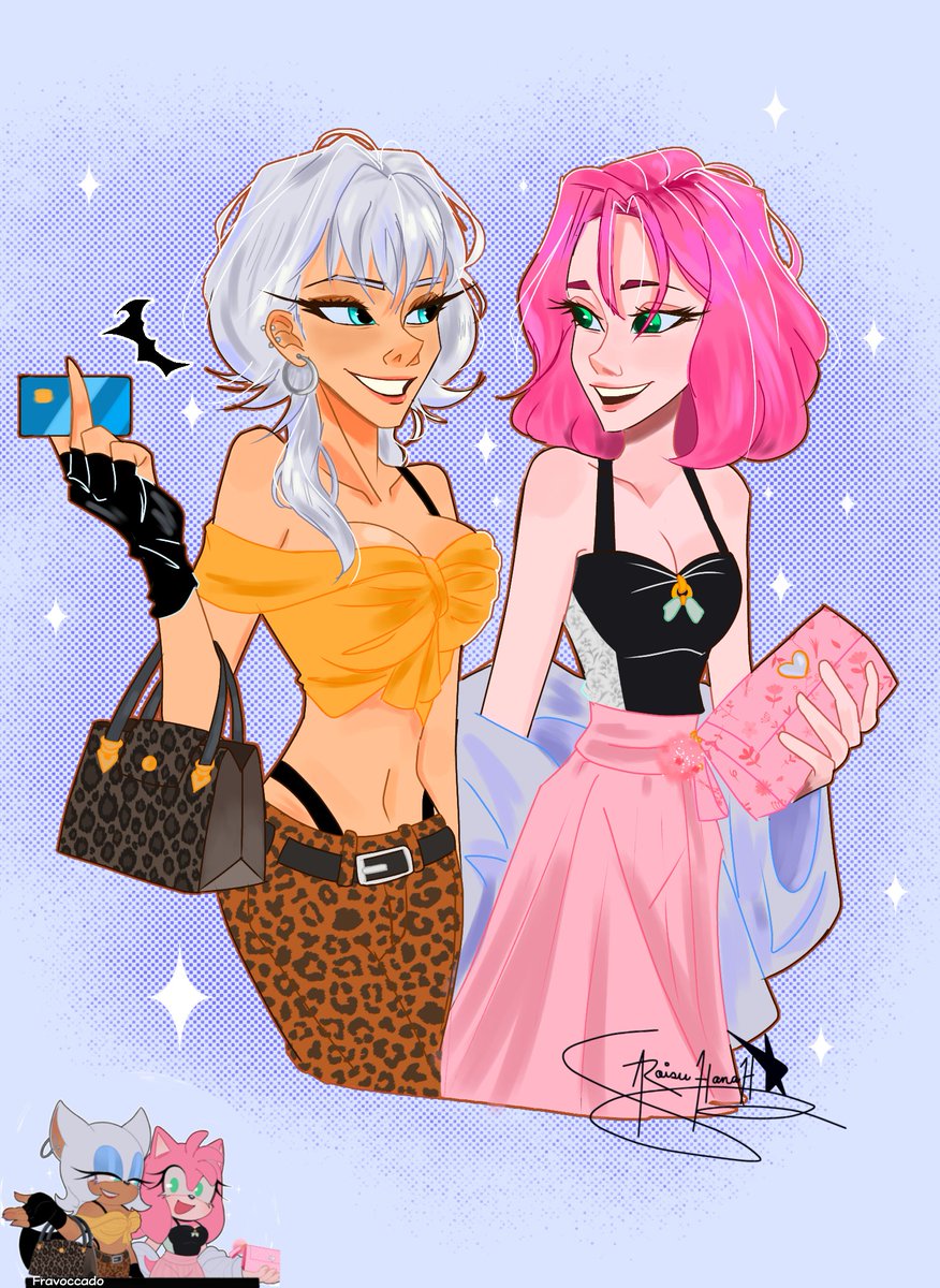 RoisuHanah's tweet photo. Two besties shopping πποΈβ¨β¨
#AmyRose #RougeTheBat #SonicTheHedgehog #Sonic
#Sonicfa https://t.co/KlNxtfndF8