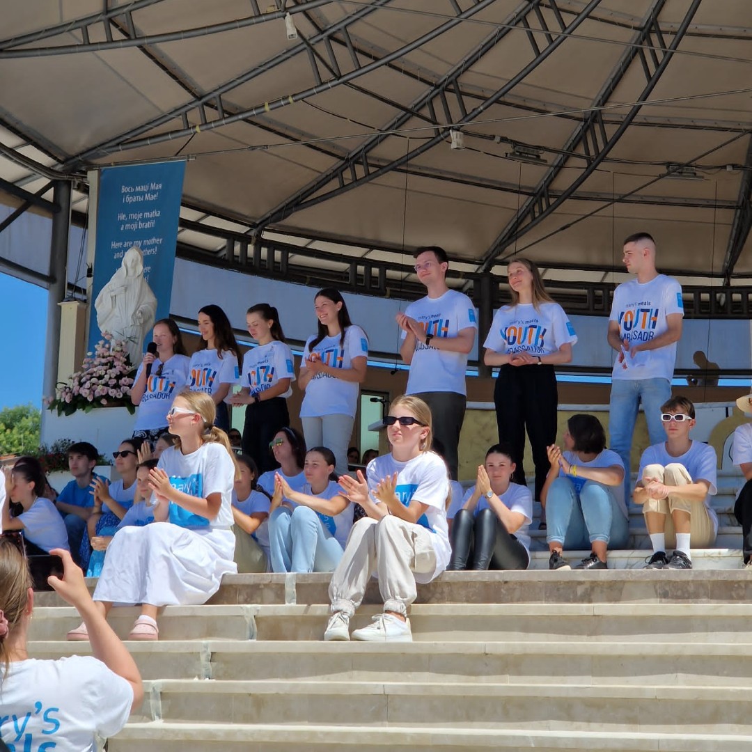 Calling all young change-makers! Join Mary's Meals in ending world hunger and poverty. Your passion and innovation can make a global impact.

Visit us today to learn more: bit.ly/3Aj0jAE