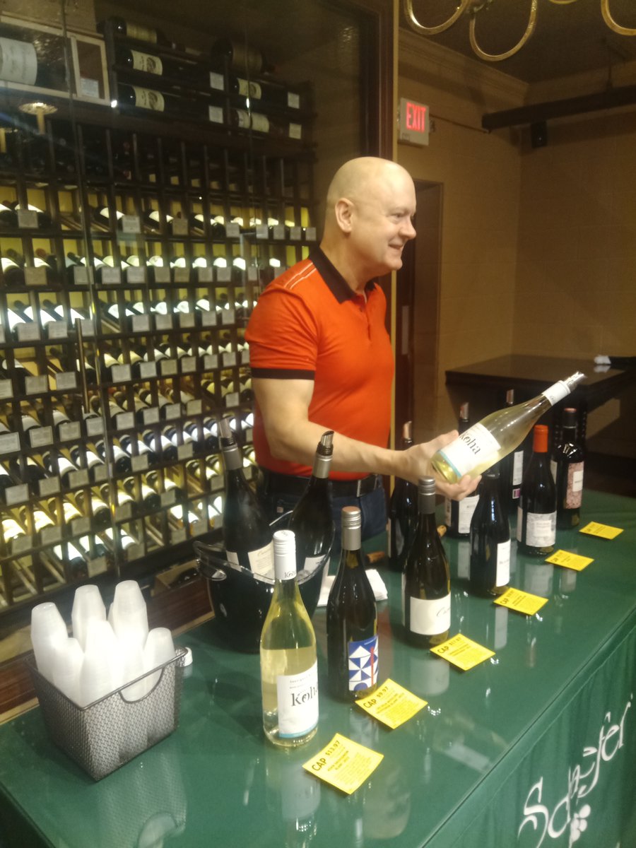 Our "Vino MC" this Saturday is Christopher with High Road Distributing. His libations include Old World, New World, North &amp; South Hemispheres. A great selection to be certain! Join us in our Boundary Room from 1- 4pm and see what he has!