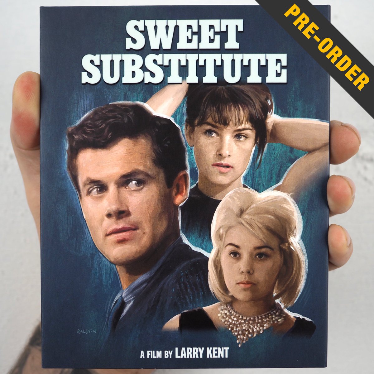 Our Larry Kent revival continues with SWEET SUBSTITUTE, the second film in his celebrated VANCOUVER TRILOGY. An intoxicating blend of carefree sex comedy and unsparing coming-of-age drama, this film gave Kent a rare taste of box office glory in the U.S. vinegarsyndrome.com/collections/ca…