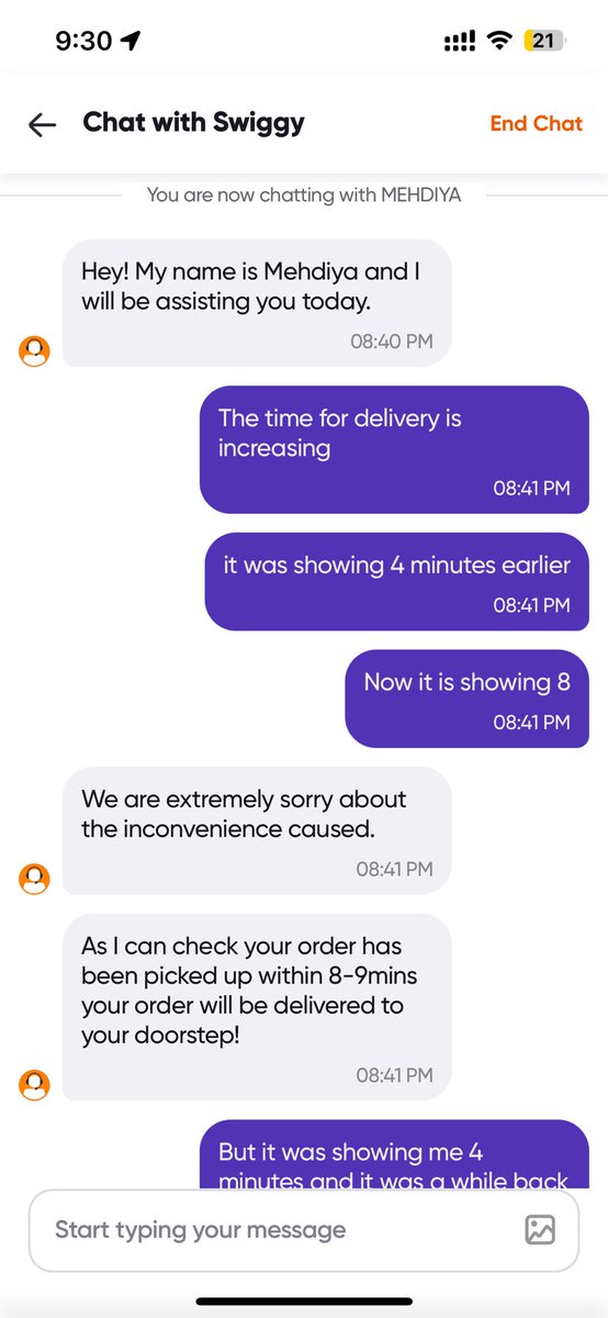 hemanttvats's tweet photo. Look at their customer support behavior https://t.co/Ywas55dIxE