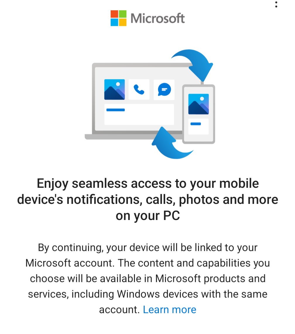 Anyone got any theories as to why opening an Adobe PDF on my Google phone now requires me to sign my phone into the Microsoft account from my laptop? 

What business is it of theirs and where is the "no thanks" button? Feels scammy.
