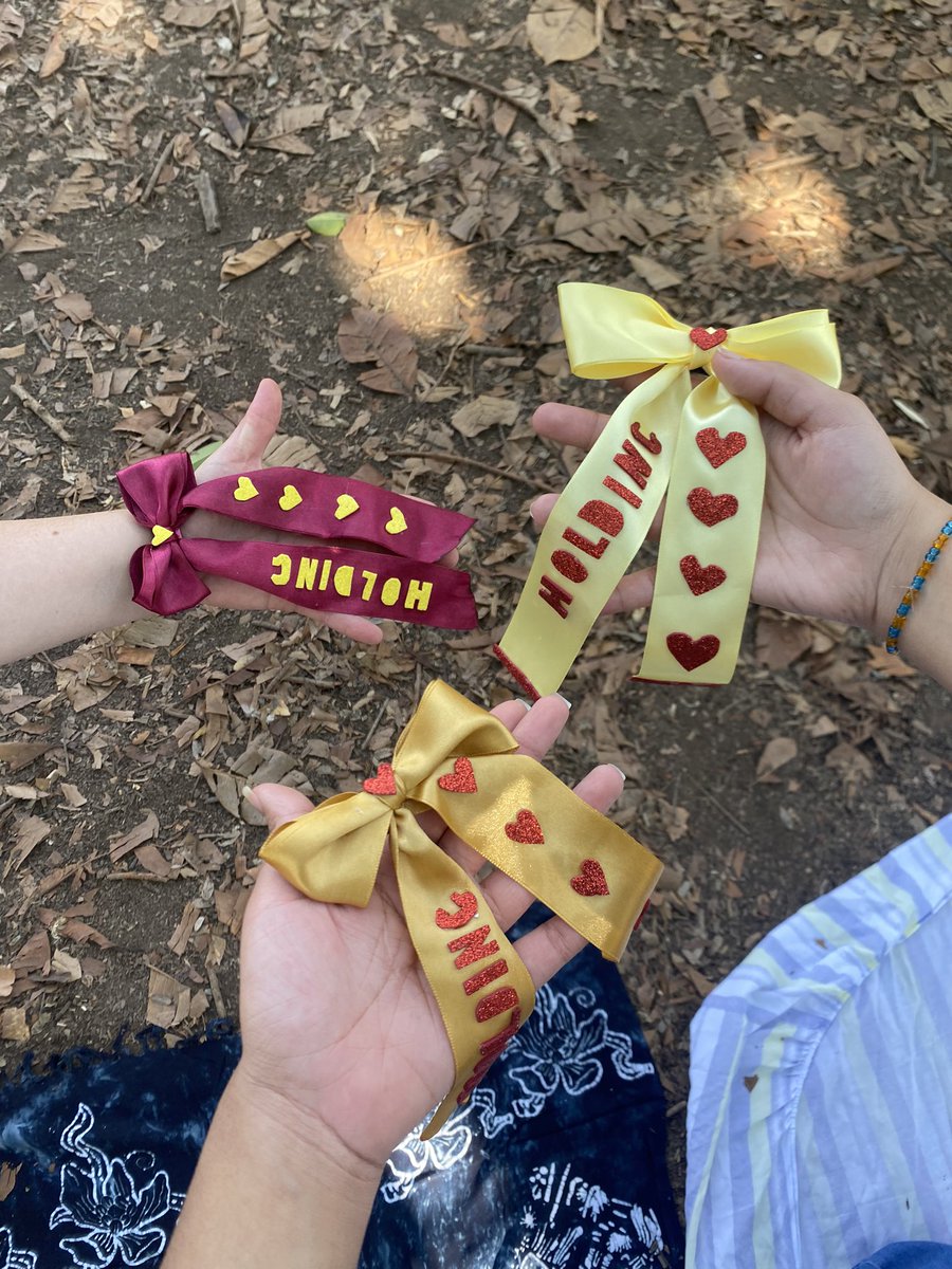 Ganhamos esse presente personalizado e lindo das meninas do <a href="/niall_lacosbr/">Projeto The Show</a> 🥹 Elas estarão no show do Niall em São Paulo distribuindo laços gratuitamente