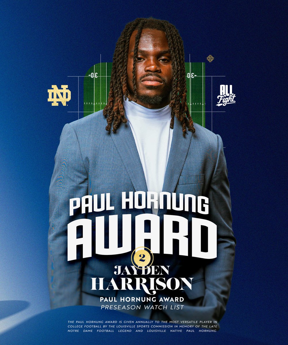 Notre Dame Football tweet media