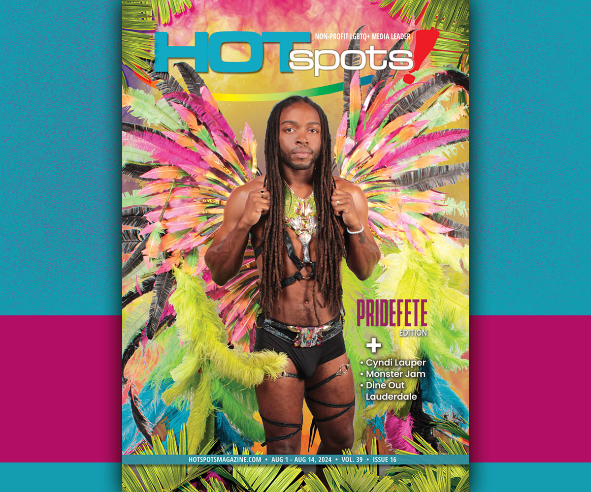 This week's issue of HOTspots Magazine: PrideFete Edition featuring HOTspots Hottie Rashad Barrow is now available on stands and online: hotspots.click/PrideFeteEditi…

📸 Dennis Dean