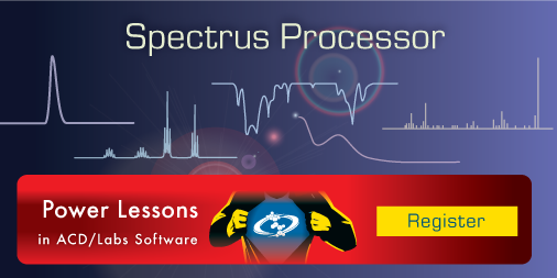 ACDLabs's tweet image. August = time for #PowerLessons 💪

Register for our upcoming lesson this August 20 to discuss multi-technique data processing with Spectrus Processor. See you there: bit.ly/3wi250G