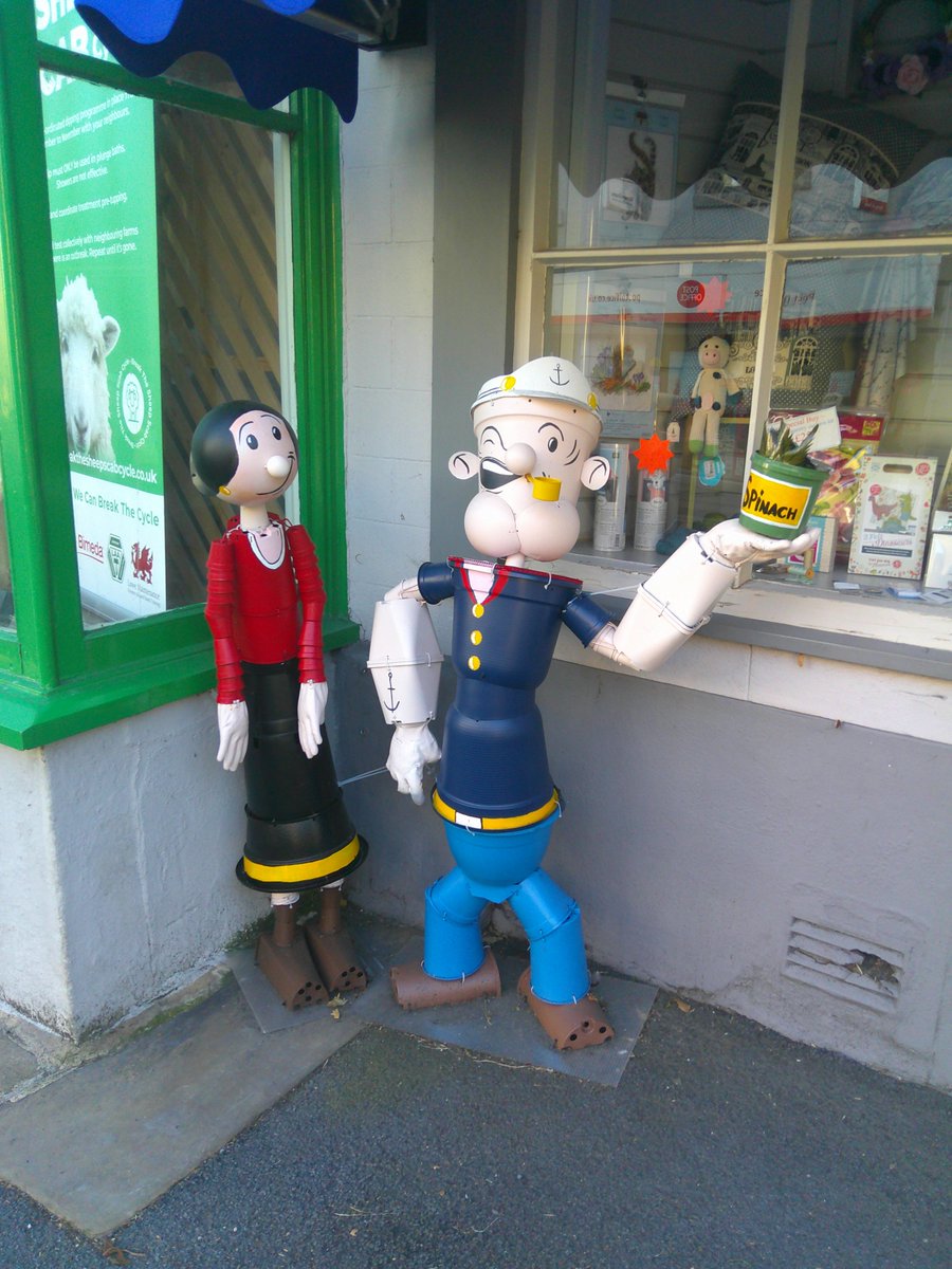 HelenRo88542779's tweet photo. A few of the many clever creations for the flowerpot festival in Settle. https://t.co/HyL9GUYxOt #NorthYorkshire #YorkshireDales #FlowerpotTrail https://t.co/R4mlhm9pxu