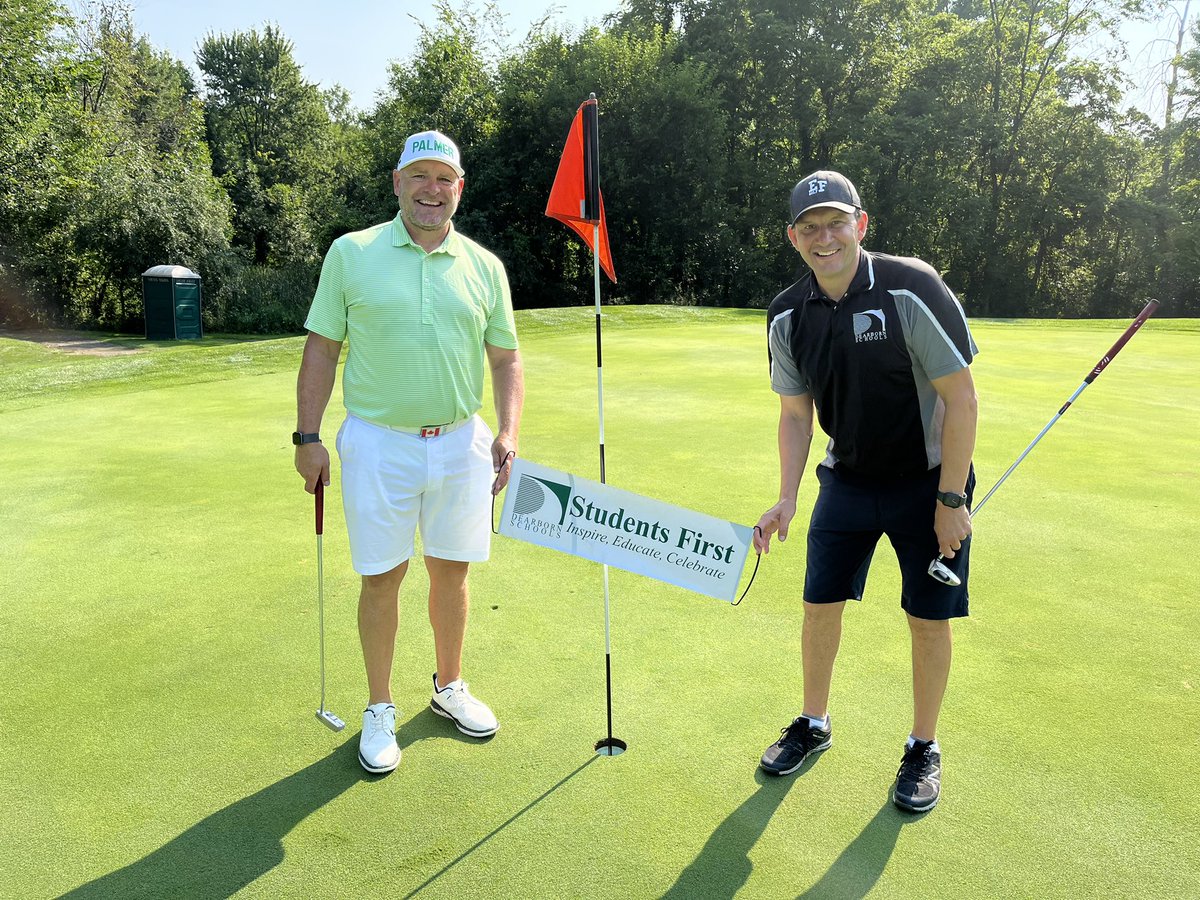 DrMaleyko's tweet photo. #dbnstudentsfirst We had a great day at the golf course yesterday supporting the metro bureau with their annual scholarship golf outing. All proceeds go to scholarships that benefit students https://t.co/ARz4TC0jzm