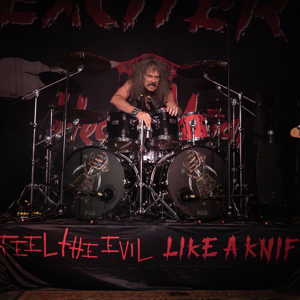 Tonight we storm Brooklyn and the show is 90% sold out. Don’t miss this insanely stacked lineup w/ Exciter, Midnight, Wraith, &amp; Hellwitch. Grab last min tix online - whatever is left will be available at the doors and will go FAST.