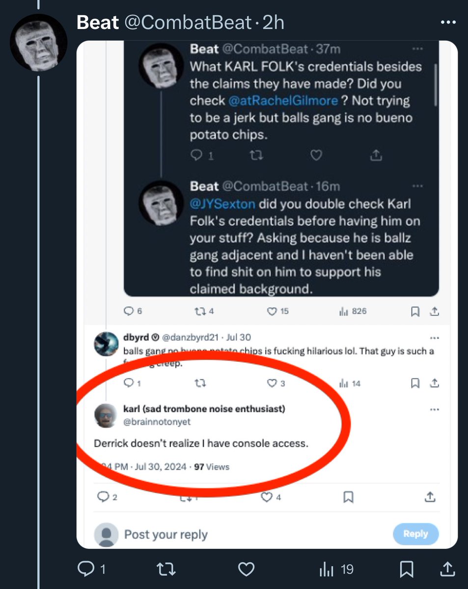 BuzzTurkey's tweet photo. Haha Karl having #TheConsole™️ is driving these #StewAnon dumbfucks crazy
@brainnotonyet, glad to see you putting that bad boy to good use! 💪 keep up the good work! https://t.co/vEEkuYERBq