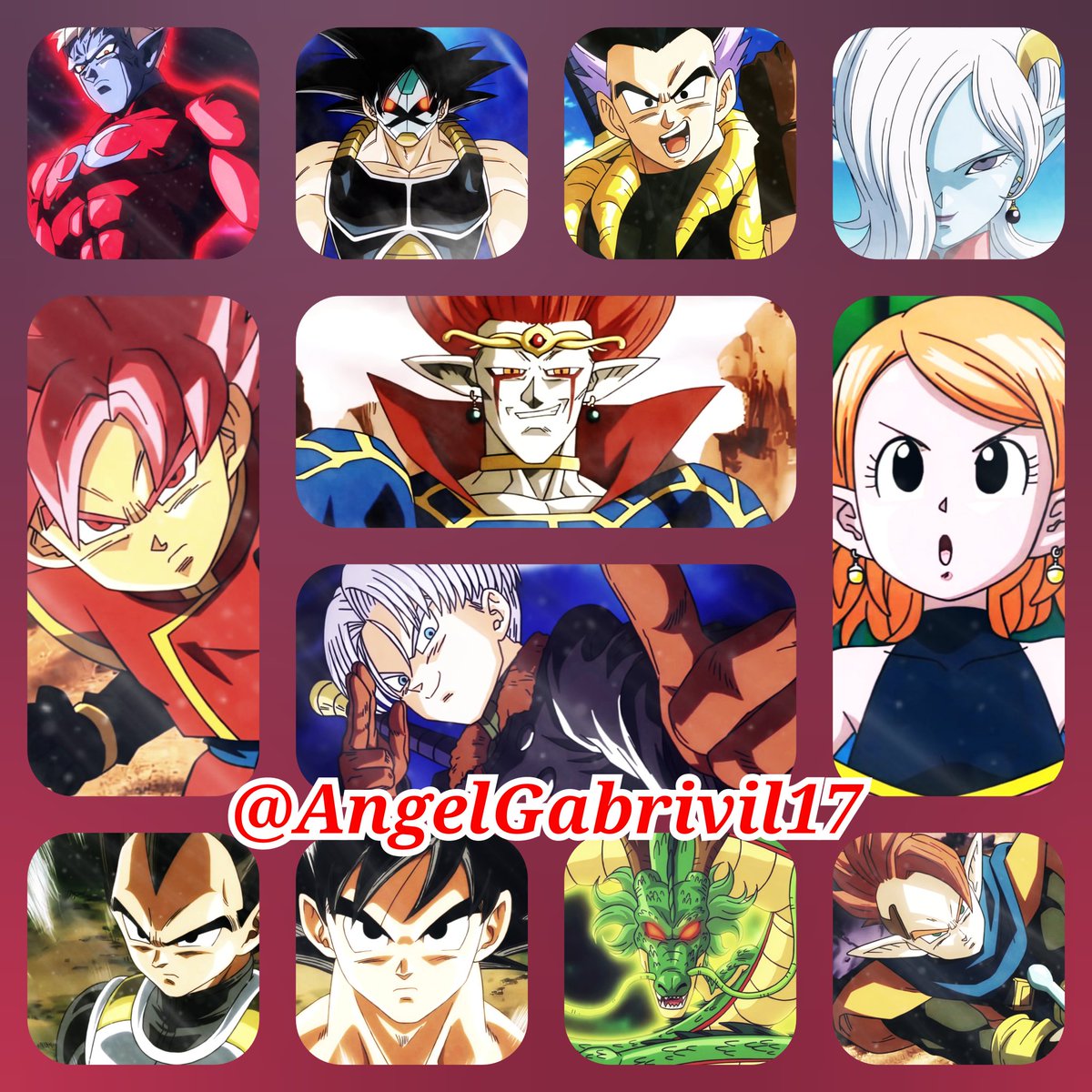 Gabylovev17's tweet photo. Gracias Dragon Ball Heroes God Mission ๐๐งกโจ๏ธ
#Beat #Mira #Bardock #Gotenks #Towa #Demigra #Chronoa #TrunksXeno #Vegeta #Goku #Shenlong #Tapion #DragonBallHeroes #GraciasDragonBallHeroes
#ThankDragonBallHeroes #GodMission #Collage https://t.co/t5irmKOY8c