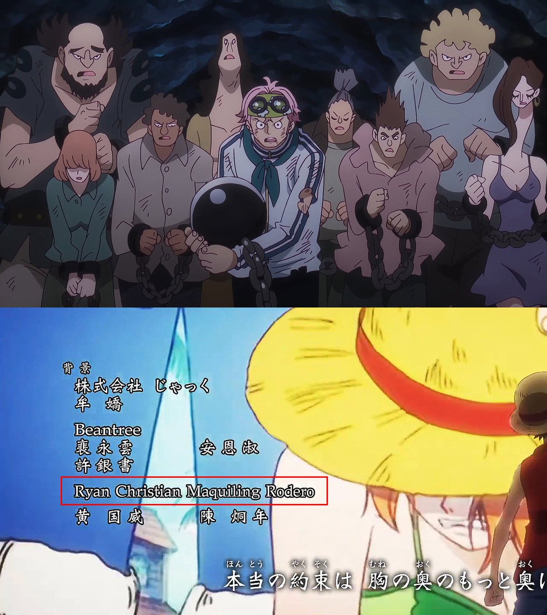 RyanRodero's tweet photo. Finally got my first credit after working as a freelance Background Artist at Toei Animation for their animated television series, One Piece. 7-28-2024, OP Episode 1,113, Egghead Island Arc: "Run Koby! A Desperate Escape Strategy."

Weab dreams do come true! ❤️

#ONEPIECE #anime https://t.co/Wt3h0mUFpH