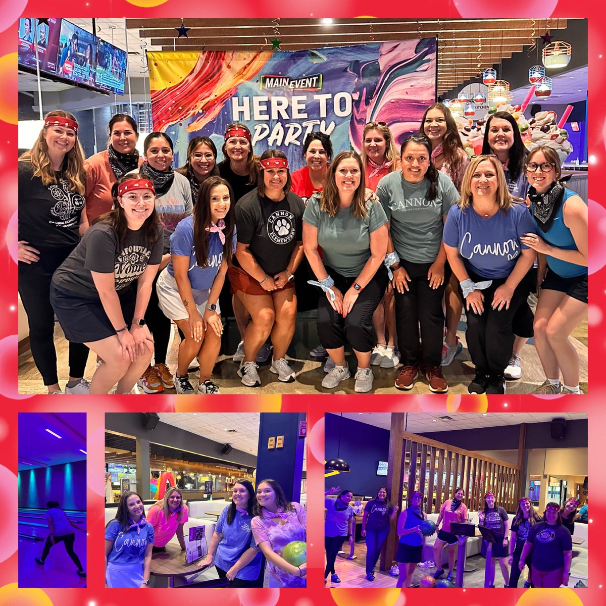 <a href="/canSTEM/">Cannon Cubs</a> Department Learning Leaders are excited to lead and STRETCH our skills to new heights! #MainEventGPV Thank you for a fun-filled afternoon of team building! We CAN if … ☮️❤️🐻