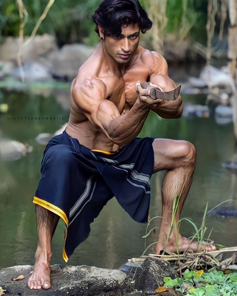 TeamJammwal's tweet photo. In the world of physique, Vidyut Jammwal is a lion, and your list is a cat, which can only meow! 🤣🤣🤣🤣

@VidyutJammwal "The Father Of Physique" 😎🔥 https://t.co/MOiDLpjJ5l