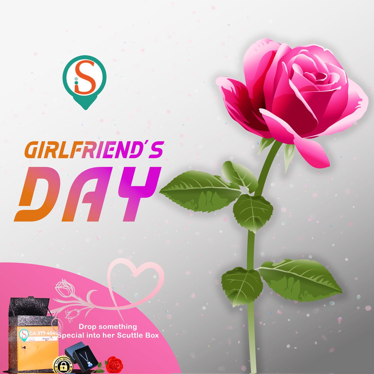 ScuttleBoxGH's tweet photo. Get your girlfriend something special in her Scuttle box today

#girlfriendday💕 #girlfriendday #scuttlemybusiness 
#scuttlebox #scuttleparcelbox #explore #fyp https://t.co/yV4jIfLjG1