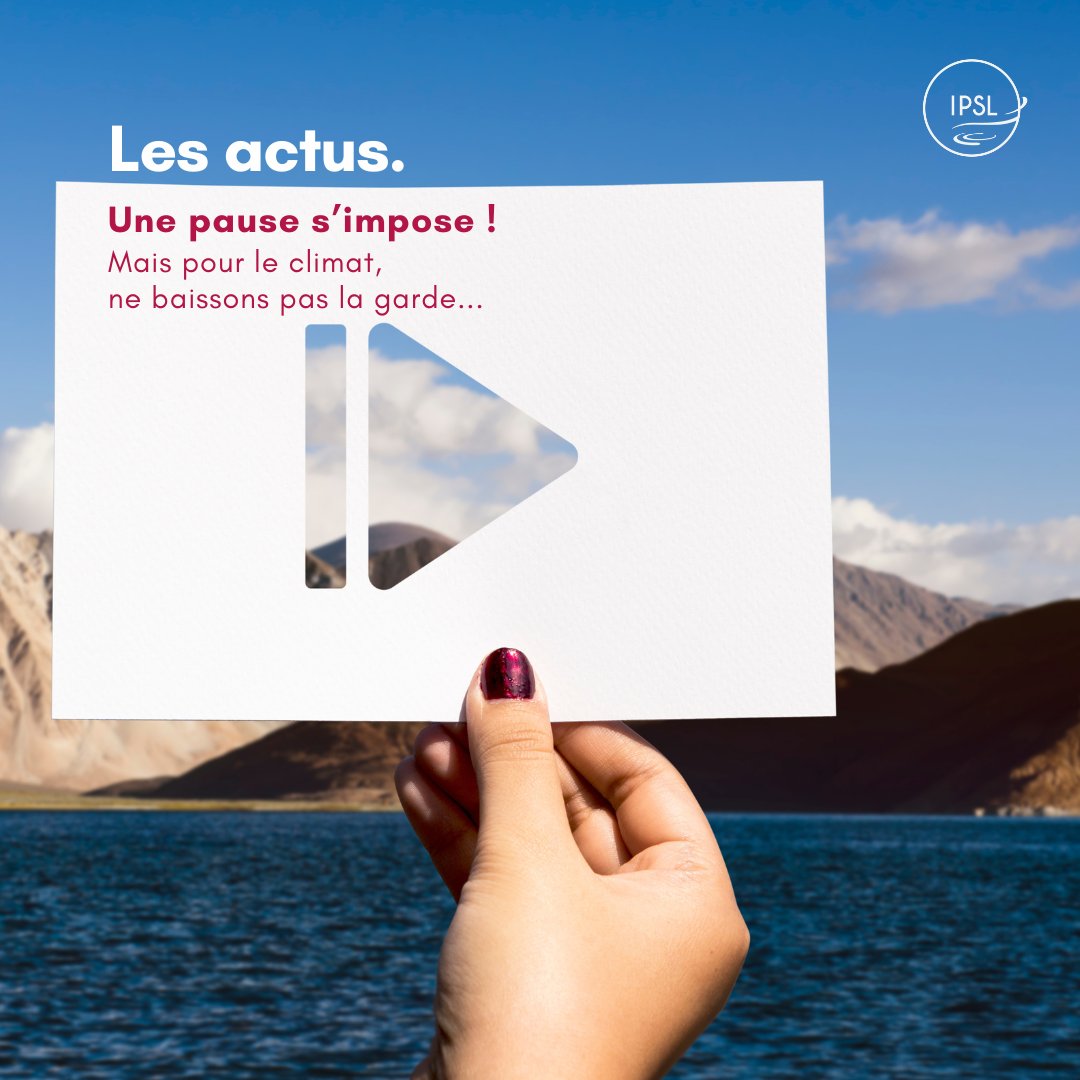#LesActusIPSL
😎 ICOM fait une pause, mais pas le climat !
Ne baissons pas la garde...
Suivez le feuilleton de l'été de l'IPSL⤵️
✅Instagram tinyurl.com/yshzzjxy
✅LinkedIn tinyurl.com/bneufhzh !
⛱ On vous souhaite un bel été et on se retrouve fin août !