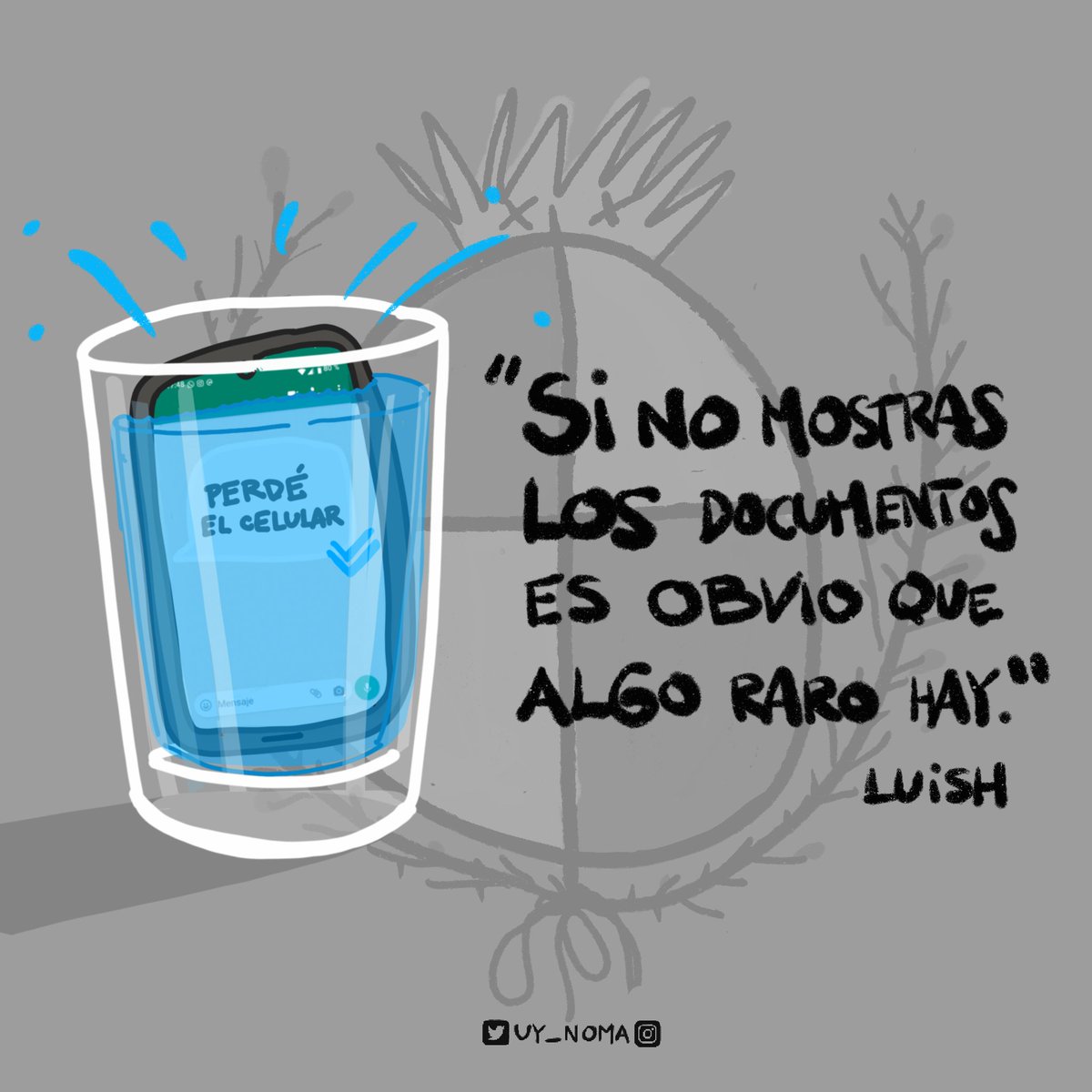 UyNomaColectivo's tweet photo. Frase tan válida para los resultados de las elecciones en Venezuela como para nuestro gobierno multifruta y sus pérdidas de celulares, chats, documentos destruidos....
@LuisLacallePou https://t.co/kTFB9Hz9SJ