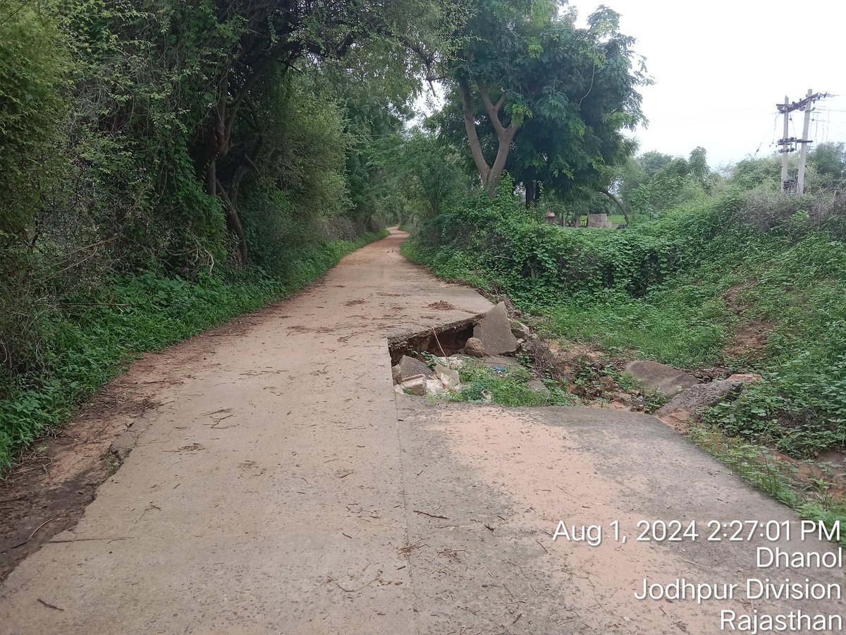 NARESH r Patel aanjana (@nareshrpatel3) on Twitter photo सर जी जाखडी raniwara gam pansat का च road jo ker setra ko jata hai pura road tut gaya our accident ho sakata hai sir palege dhaya de
<a href="/RajCMO/">CMO Rajasthan</a>
<a href="/zeerajasthan_/">ZEE Rajasthan</a>
<a href="/RatanDevasiINC/">Ratan Devasi</a>
<a href="/BJP4Rajasthan/">BJP Rajasthan</a>
<a href="/devjimpatel/">Devji Patel</a>
<a href="/narendramodi/">Narendra Modi</a>
<a href="/NsDewal/">Narayan Singh Dewal (मोदी का परिवार)</a> सर जी जाखडी raniwara gam pansat का च road jo ker setra ko jata hai pura road tut gaya our accident ho sakata hai sir palege dhaya de
<a href="/RajCMO/">CMO Rajasthan</a>
<a href="/zeerajasthan_/">ZEE Rajasthan</a>
<a href="/RatanDevasiINC/">Ratan Devasi</a>
<a href="/BJP4Rajasthan/">BJP Rajasthan</a>
<a href="/devjimpatel/">Devji Patel</a>
<a href="/narendramodi/">Narendra Modi</a>
<a href="/NsDewal/">Narayan Singh Dewal (मोदी का परिवार)</a>