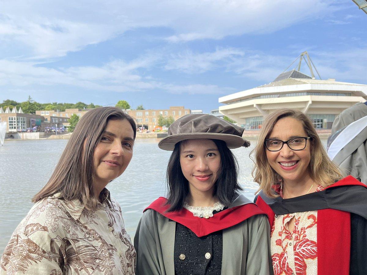 Prof. Danijela Trenkic (@danijelatrenkic) on Twitter photo A proud supervisor moment, with the newly-minted Dr Shi & Dr <a href="/MackJustyna/">Justyna MacKiewicz</a> who went through this rite of passage last July 🫶 A proud supervisor moment, with the newly-minted Dr Shi & Dr <a href="/MackJustyna/">Justyna MacKiewicz</a> who went through this rite of passage last July 🫶