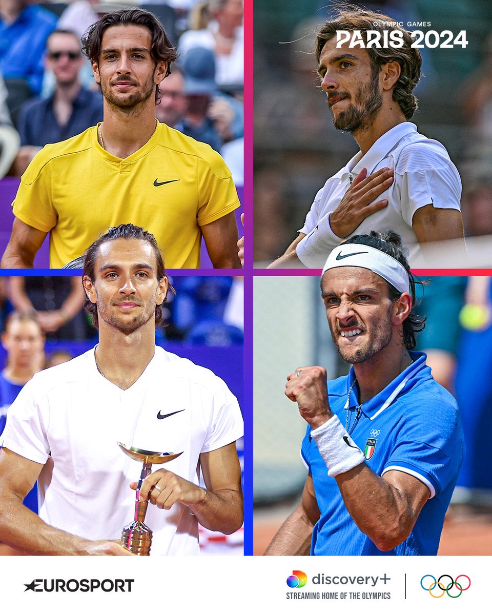 Eurosport_IT's tweet image. 💙🎾 Lorenzo negli ultimi quattro tornei:

▪ Queen's: Finale
▪ Wimbledon: Semifinale
▪ Umago: Finale 
▪ Olimpiadi: Semifinale

MAMMA MIA 🇮🇹

#Olympics #HomeOfTheOlympics #Olimpiadi #Paris2024 #Musetti #Tennis