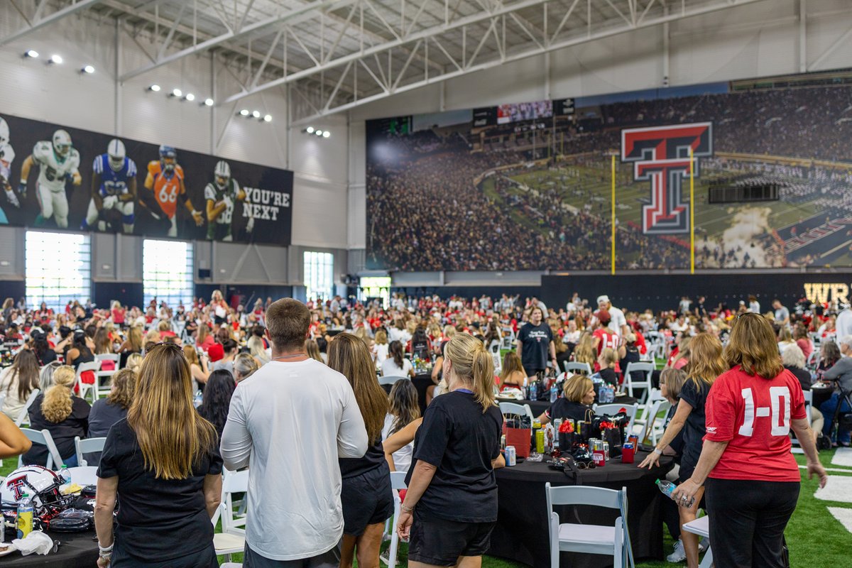 TexasTechCU's tweet image. Some of the wonderful women behind *our* brand got a behind-the-scenes look at the new and improved Texas Tech Football facilities this week - all while supporting a great cause, One Voice Home! We are so grateful to have been a part of such a wonderful event, @TexasTechFB