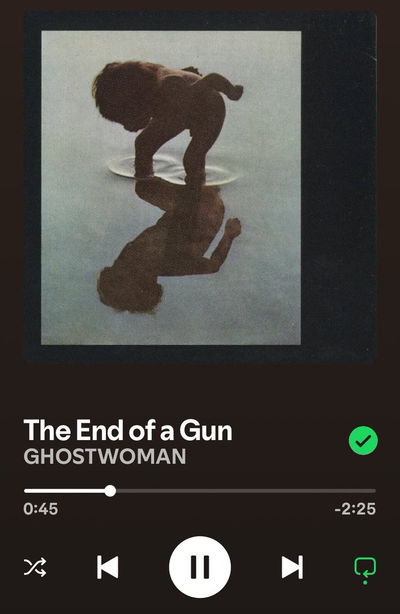 Morell4Luis's tweet image. #PoderosoEnLlamas Yo propongo esta canción de Ghostwoman - the end of a gun @eltalcha