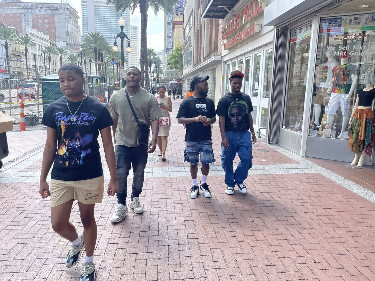 expbowiestate's tweet image. 🐶 Let's kick off Day 1 of the 2024 HBCU Kings and Queens Conference with a fun breakfast @RubySlipperCafe Canal Street! Who's ready to grab some delicious bites before the excitement begins? #rubyslipper #bowiestate