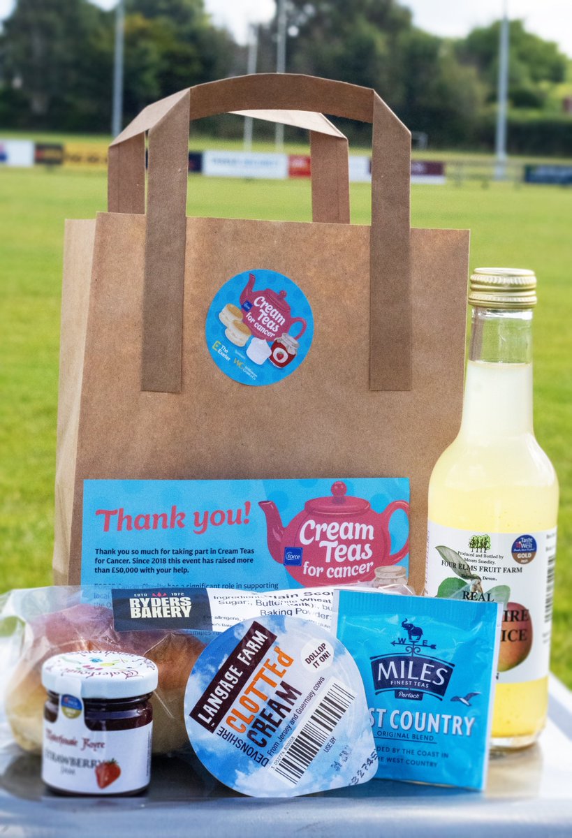 🌟 A HUGE thank you to everyone who made our Cream Teas for Cancer fundraiser a success in July! 🌟

We’re incredibly grateful to everyone that took part, all of the volunteers who packed and delivered the cream teas, and to our amazing suppliers