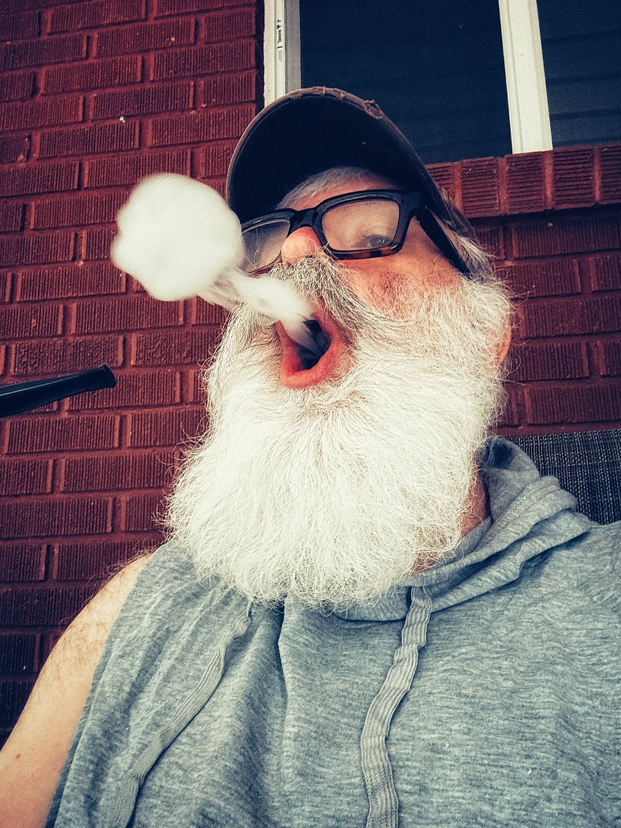 animbear's tweet image. Smoke ring practice.