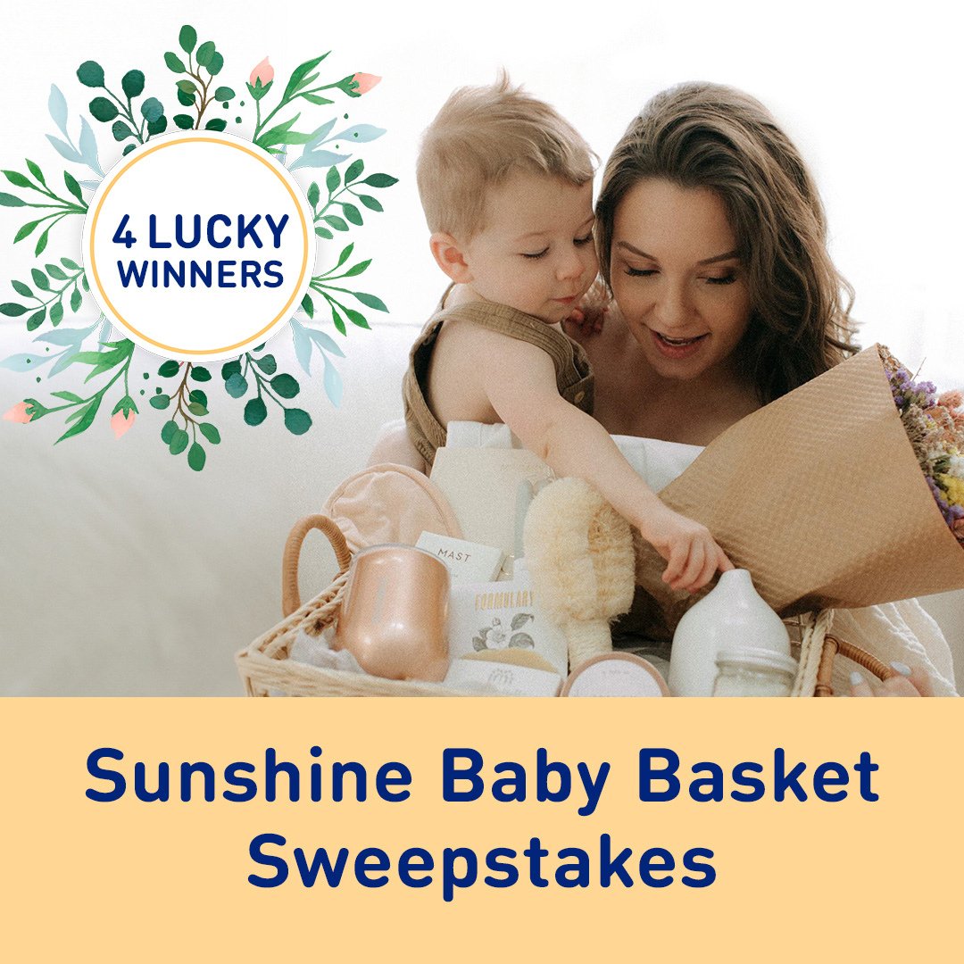Celebrate summer by entering for a chance to win the Sunshine Baby Basket Sweepstakes! ☀️ We're partnering with Our Green House to give you a chance to win a selection of top quality eco-friendly baby care items! Get the full details and promotion rules: enfamil.link/4fkSA5v